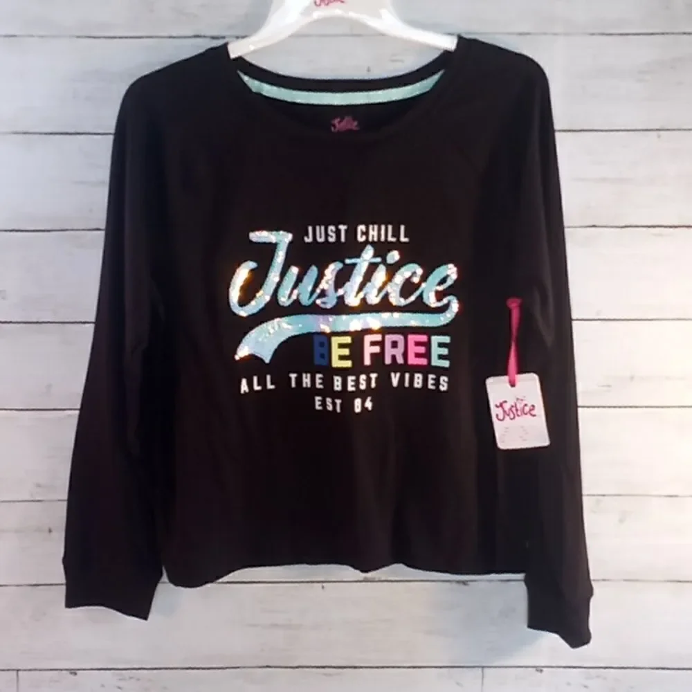 GIRLS Graphic Justice Long Sleeve Tee